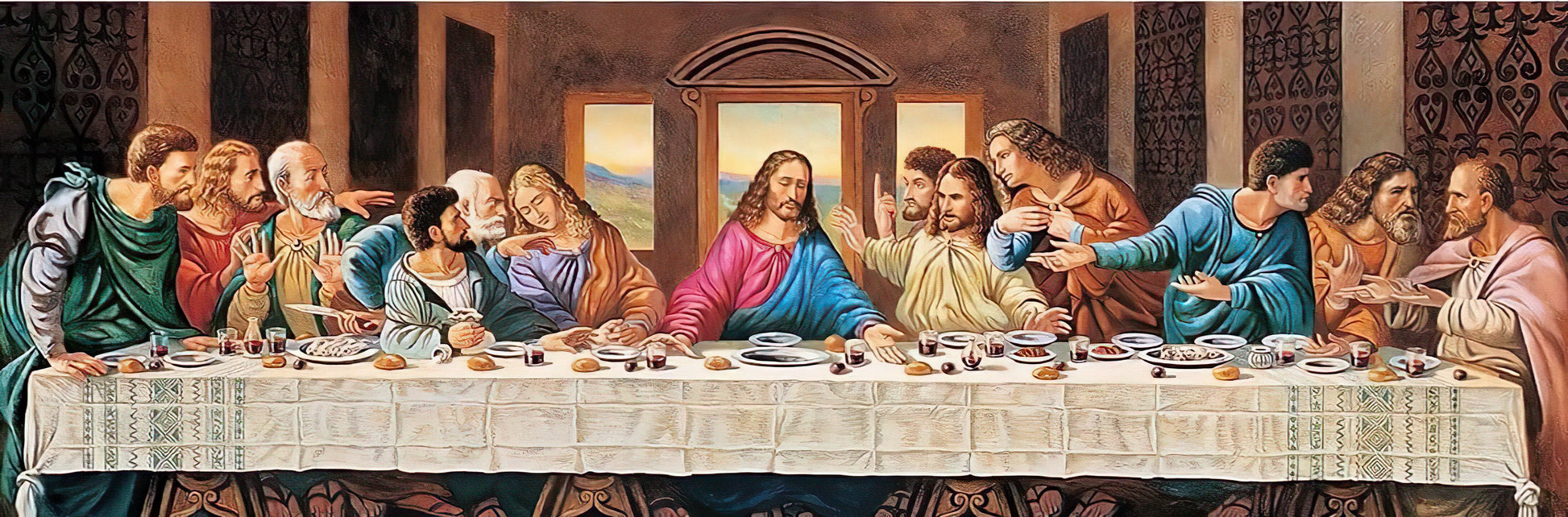 masterpieces-71372-illustration-william-t-ternay-the-last-supper-1000-pieces-jigsaw-puzzle