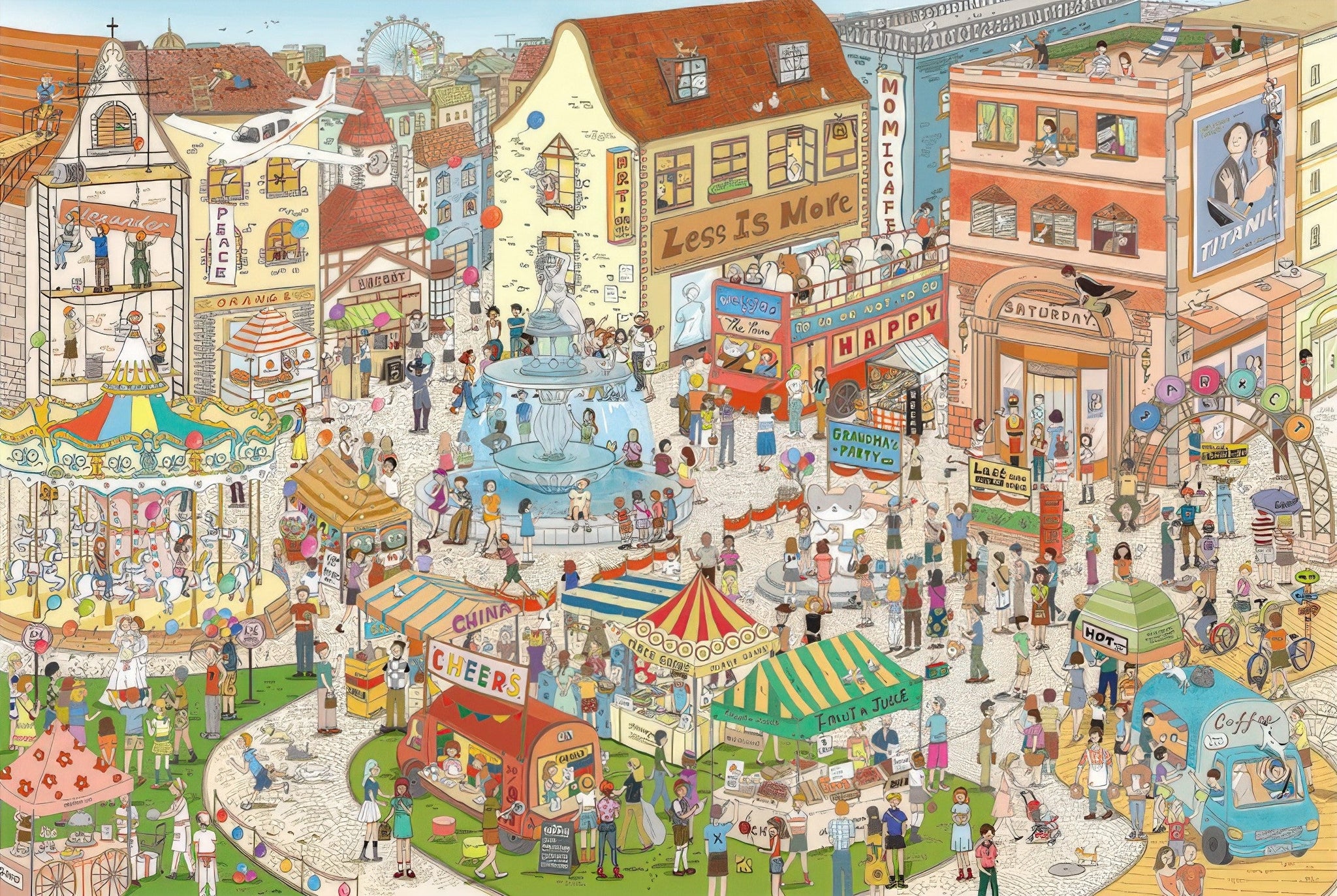 momibook-57886-01-weekend-in-the-small-town-1000-pieces-jigsaw-puzzle