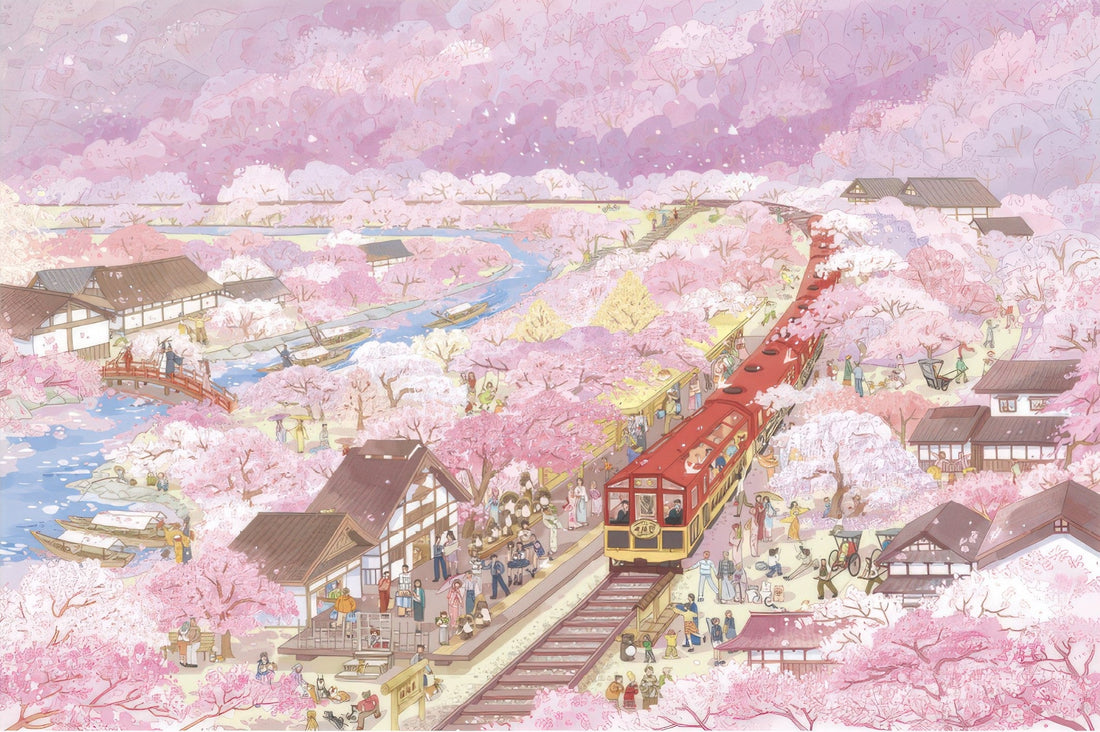 momibook-68264-01-arashiyama-cherry-blossom-trip-1000-pieces-jigsaw-puzzle