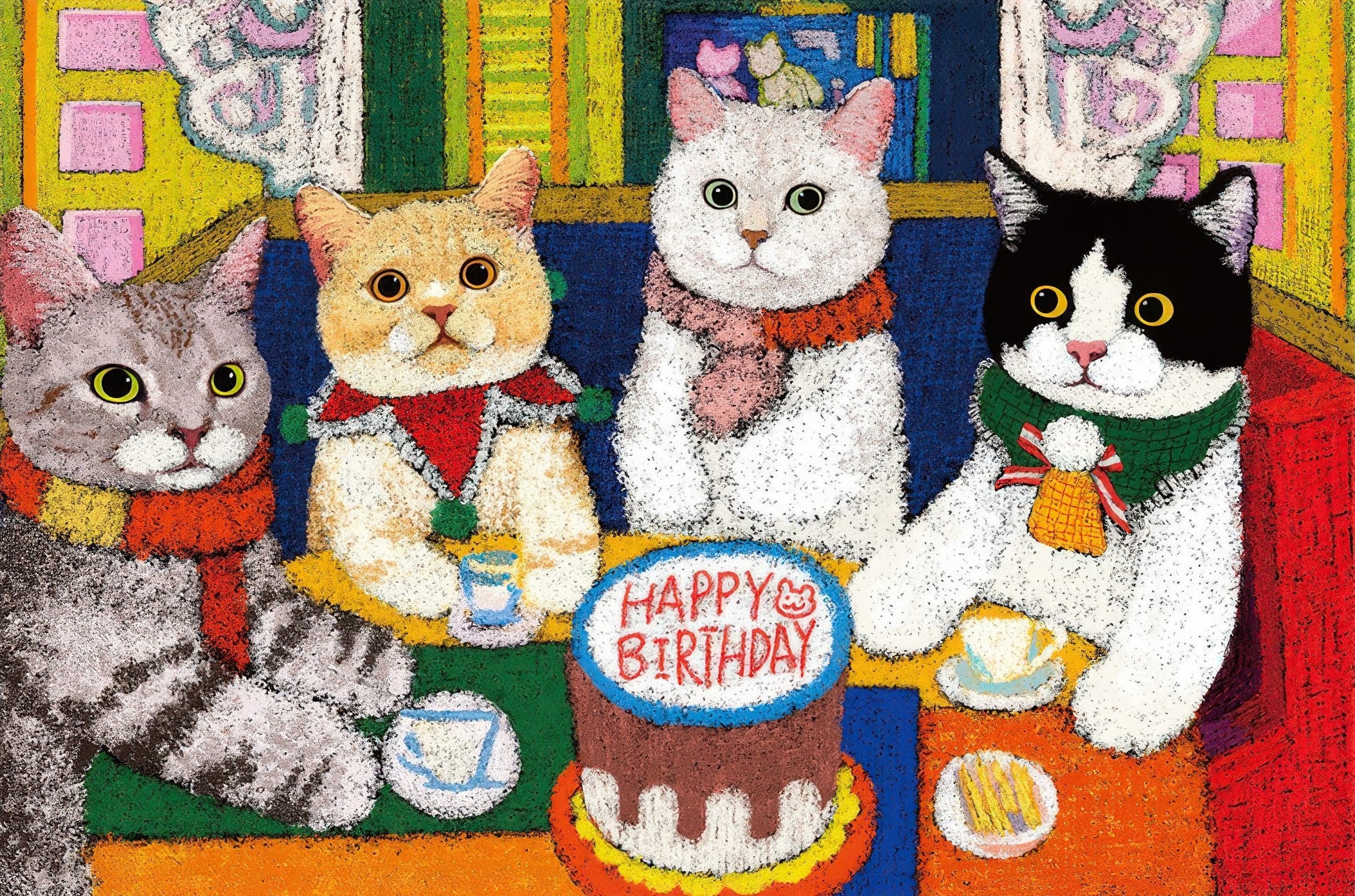 momibook-79256-01-meow-meow-birthday-party-1000-pieces-jigsaw-puzzle