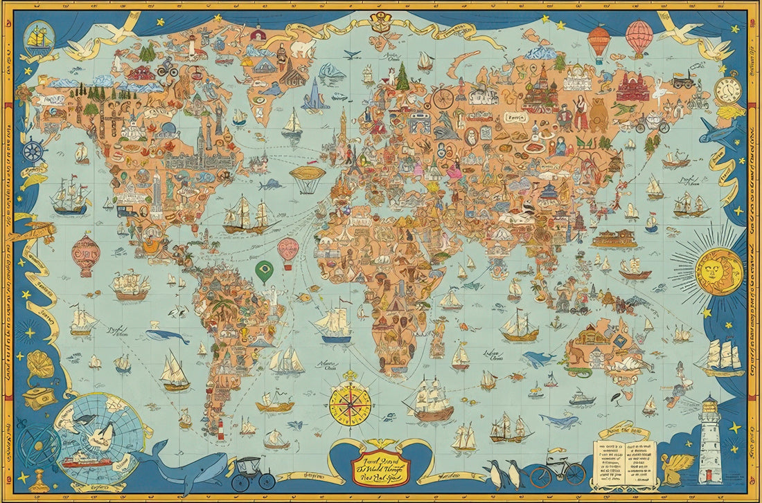 momibook-12723-01-map-journey-through-the-world-1000-pieces-jigsaw-puzzle