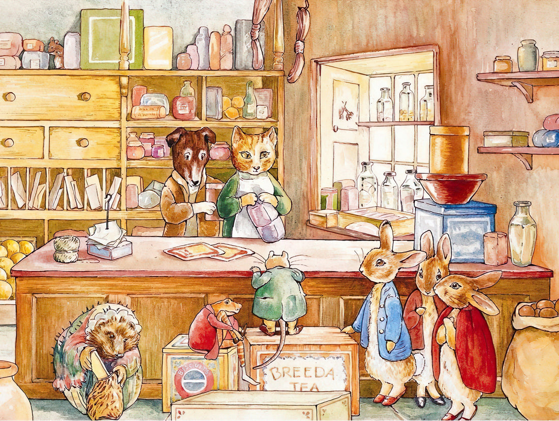 new-york-puzzle-npzbp2155-peter-rabbit-ginger-pickles-1000-pieces-jigsaw-puzzle