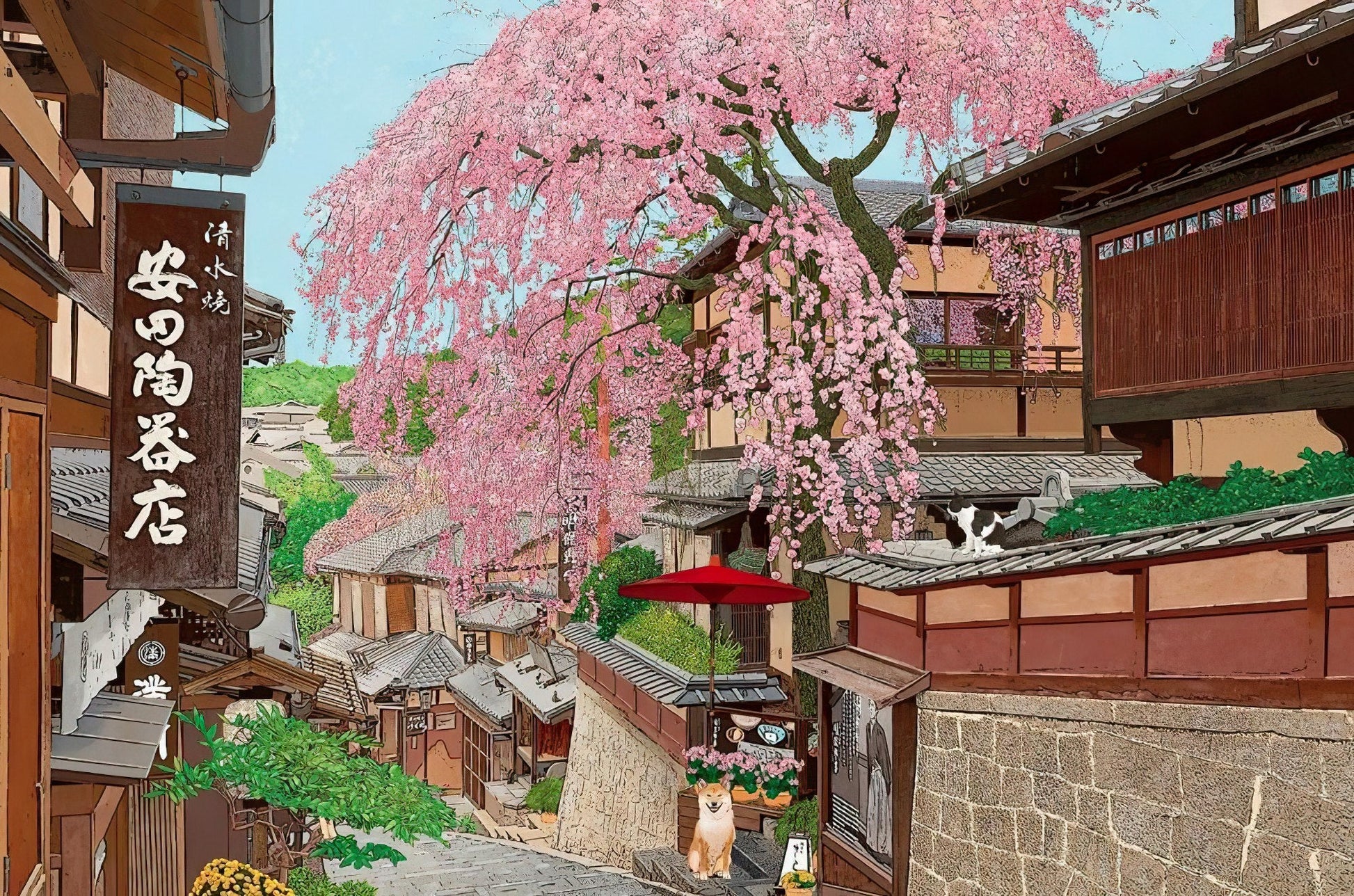 p2art-01-039-scenery-spring-sanninzaka-1000-pieces-jigsaw-puzzle