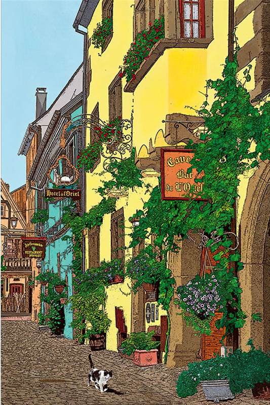 P2Art 1-032　Scenery • Alsace in the Sun　1000 Pieces Jigsaw Puzzle