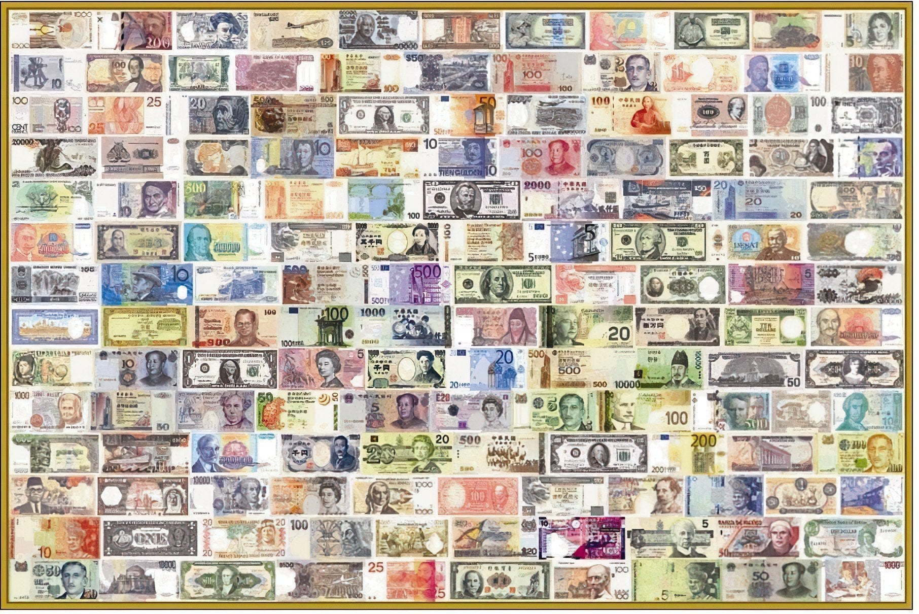 p2art-25-001-banknotes-of-the-world-520-pieces-jigsaw-puzzle