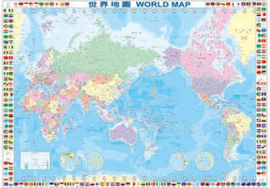 P2Art 61-001　Map of the World　1600 Pieces Jigsaw Puzzle