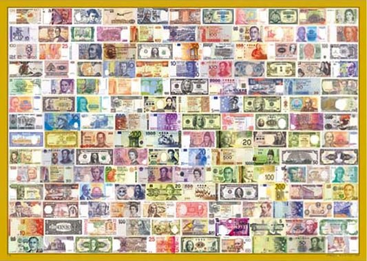 P2Art 61-003　Banknotes of the World　1600 Pieces Jigsaw Puzzle