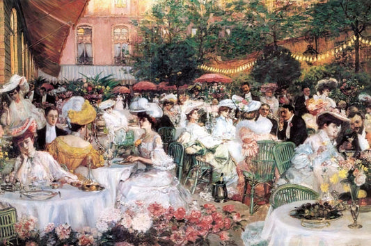 P2Art K01-005　Fine Art • Dinner at the Retiro Hotel　1000 Pieces Jigsaw Puzzle