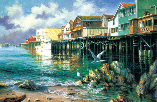 P2Art K01-014　Fisherman's Wharf　1000 Pieces Jigsaw Puzzle