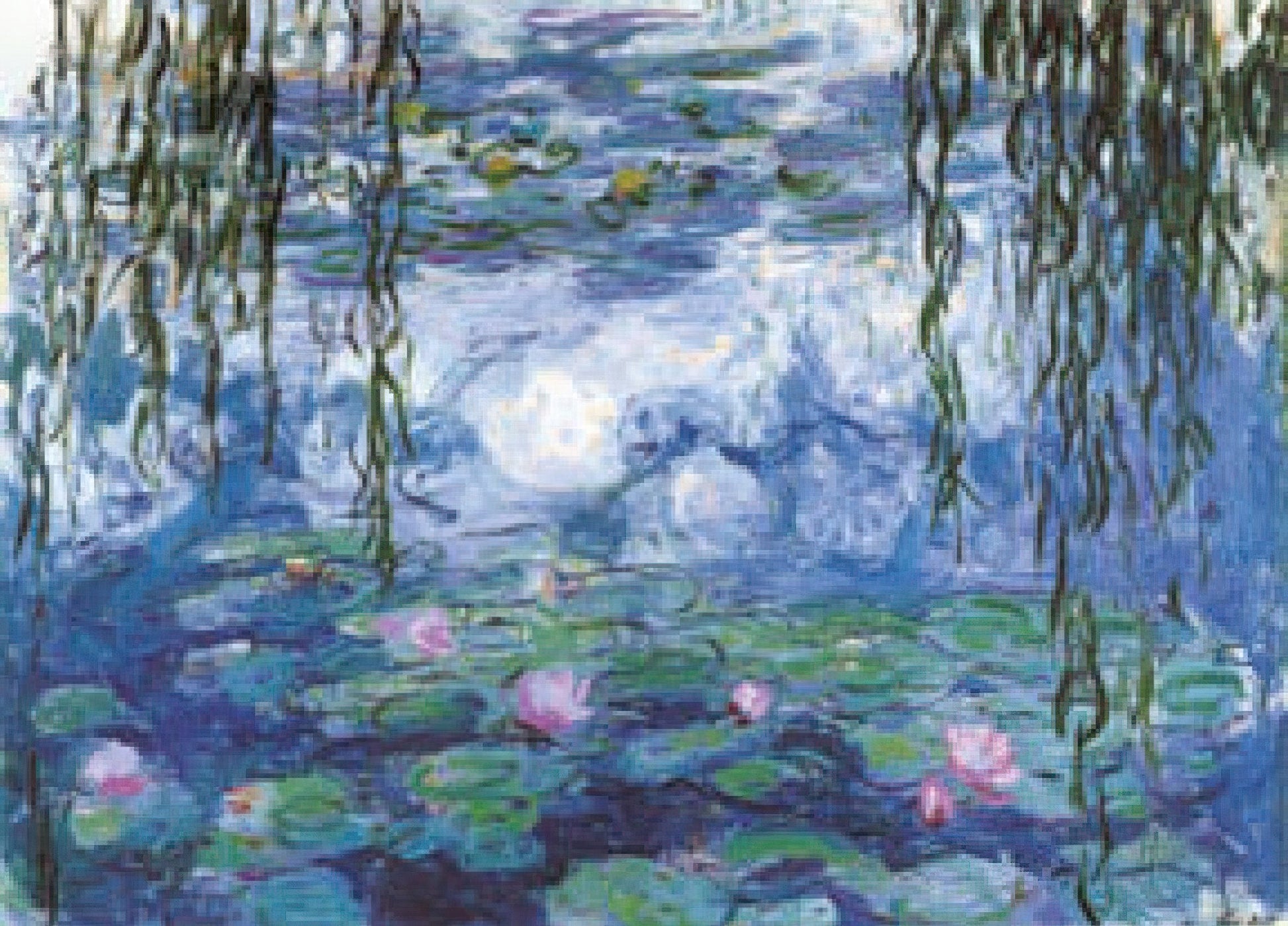 p2art-k25-009-fine-art-water-lilies-520-pieces-jigsaw-puzzle