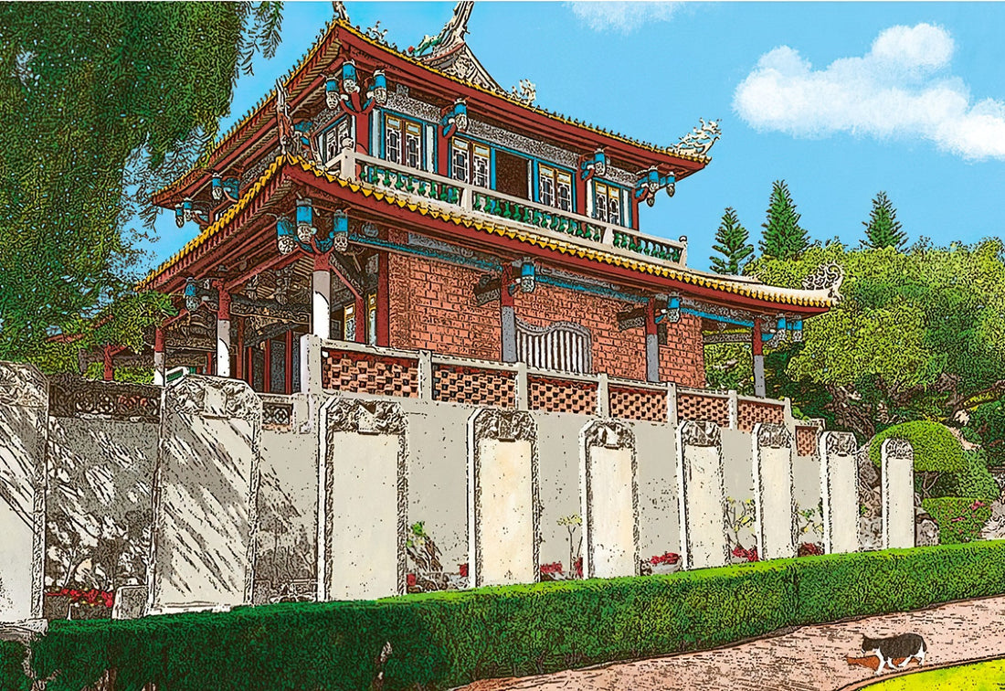 p2art-s108-001-scenery-walking-in-fucheng-108-pieces-jigsaw-puzzle