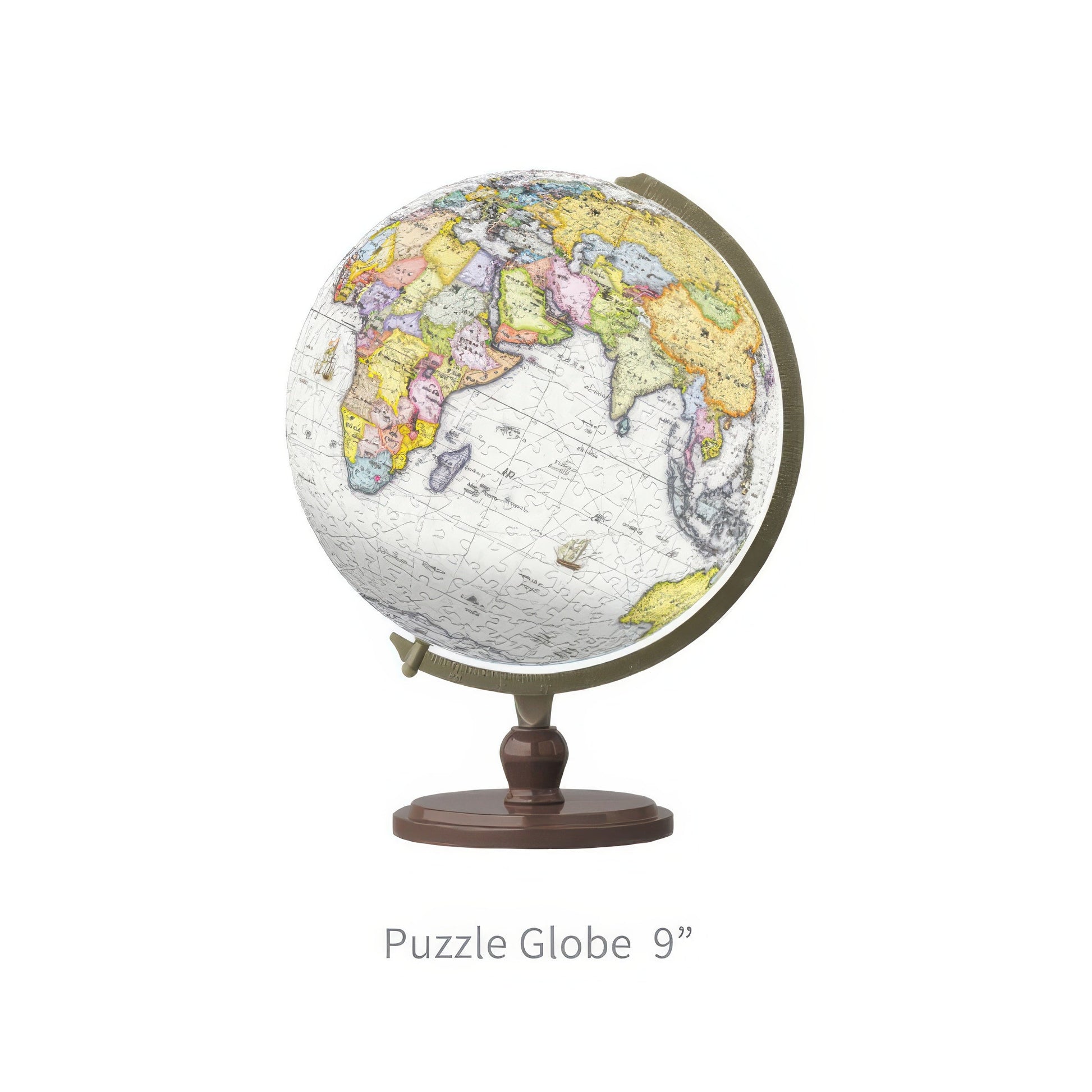 pintoo-a3033-purple-globe-mandarin-540-pieces-plastic-globe-puzzle