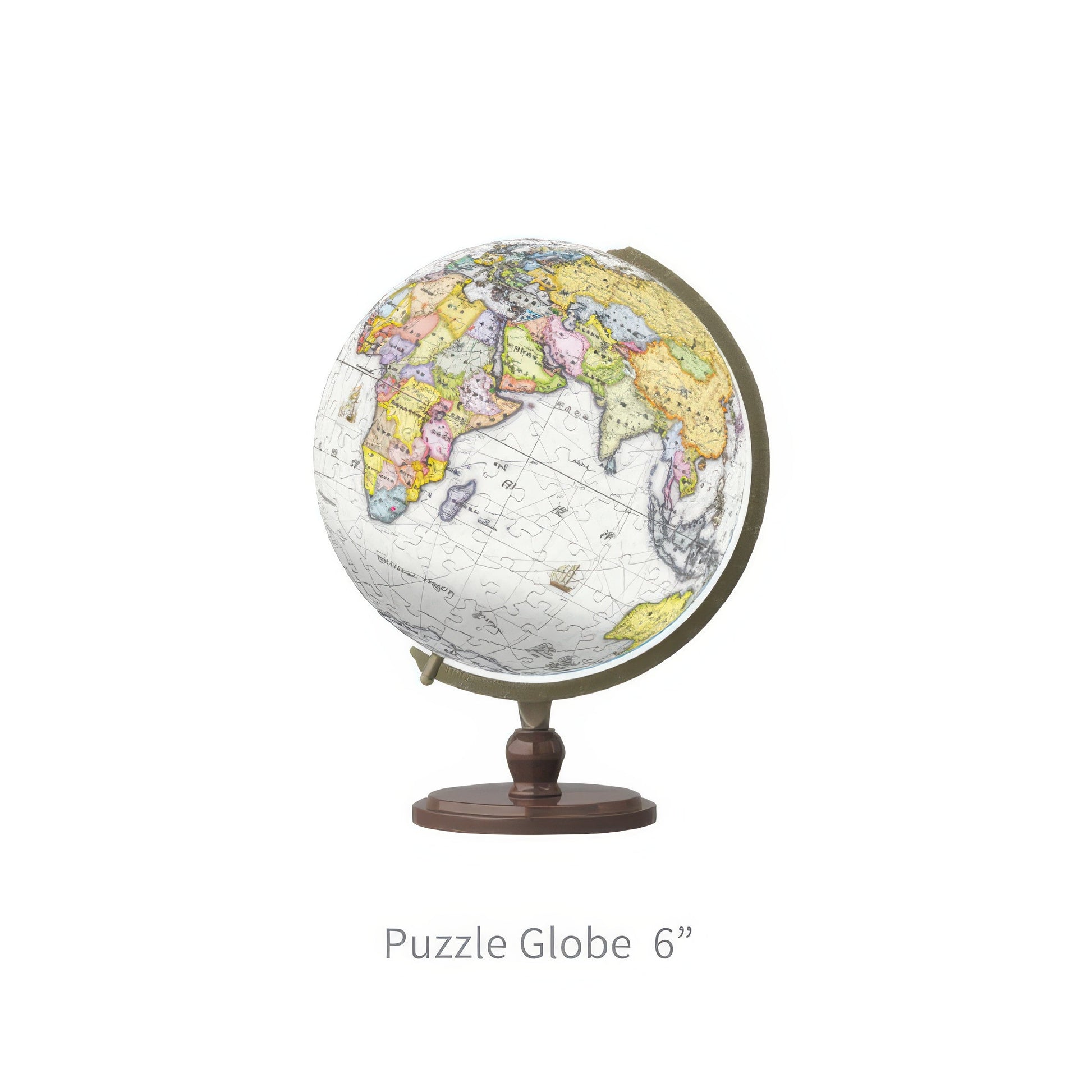 pintoo-a3036-purple-globe-mandarin-240-pieces-plastic-globe-puzzle