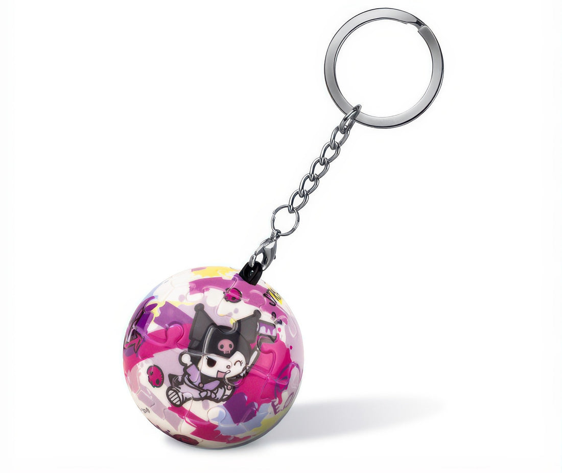 pintoo-a3543-kuromi-street-artist-24-pieces-plastic-keychain-puzzle