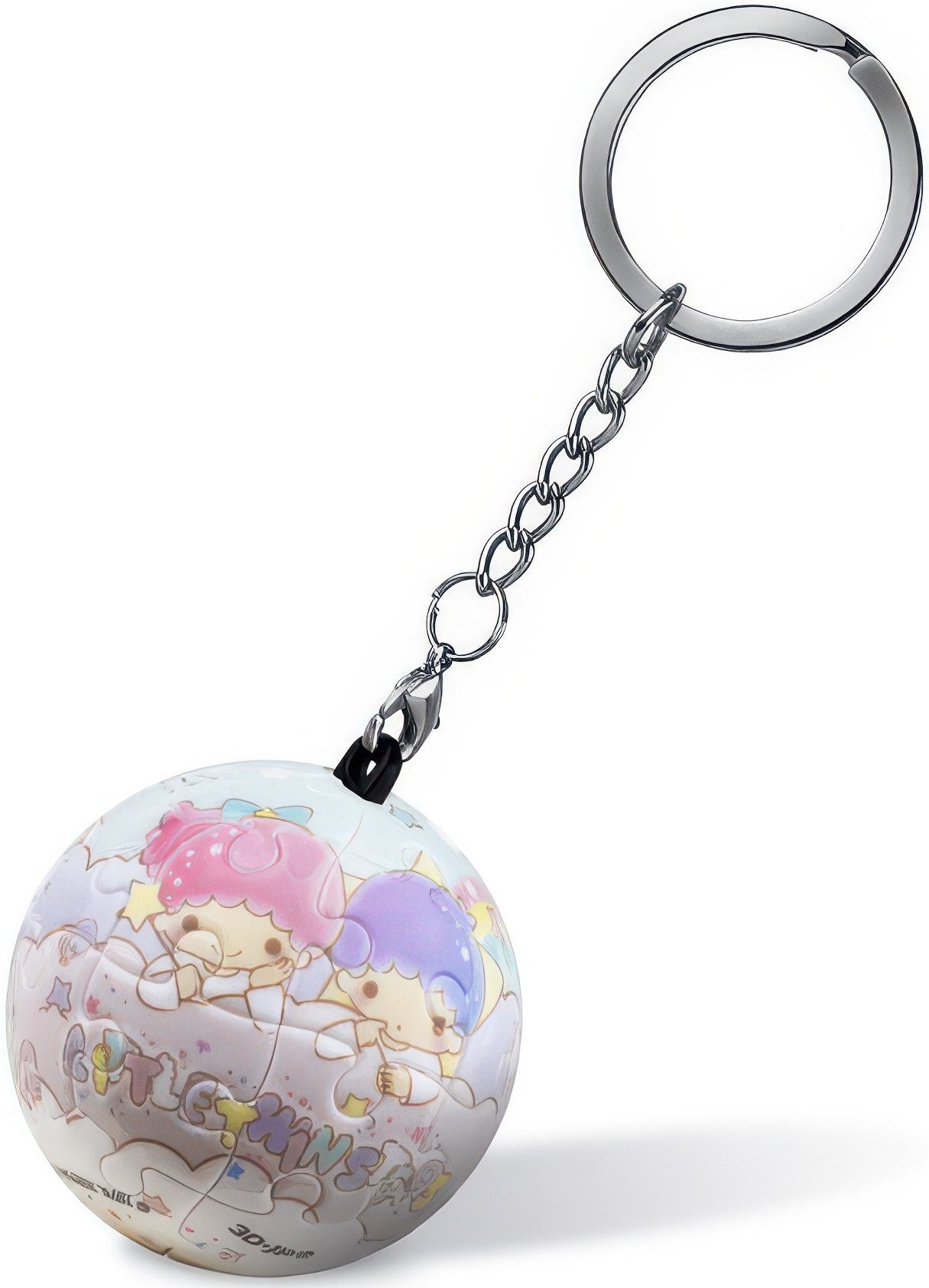 pintoo-a3544-little-twin-stars---cloud-cotton-candy-24-pieces-keychain-puzzle