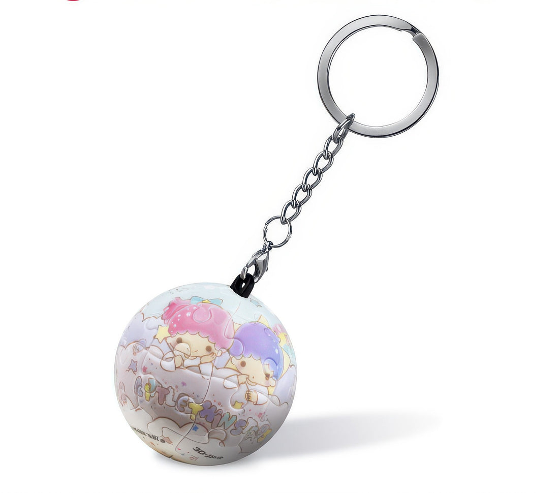 pintoo-a3544-kiki-lala-cloud-marshmallow-24-pieces-plastic-keychain-puzzle