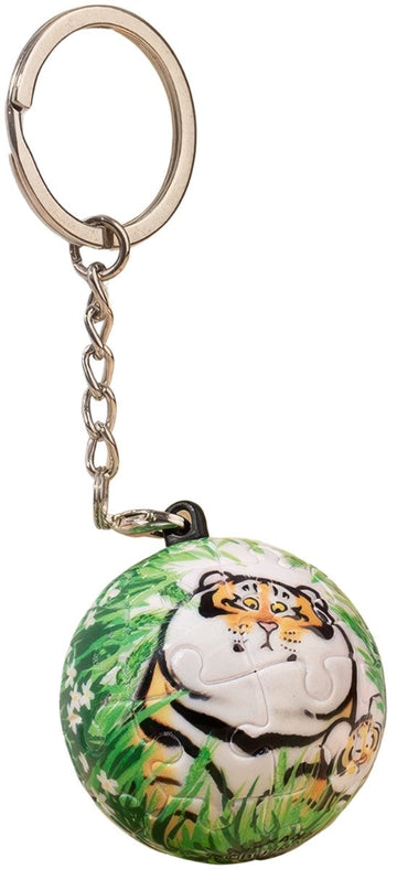 pintoo-a3607-i'm-not-fat-tiger---what-are-you-looking-at-24-pieces-keychain-puzzle