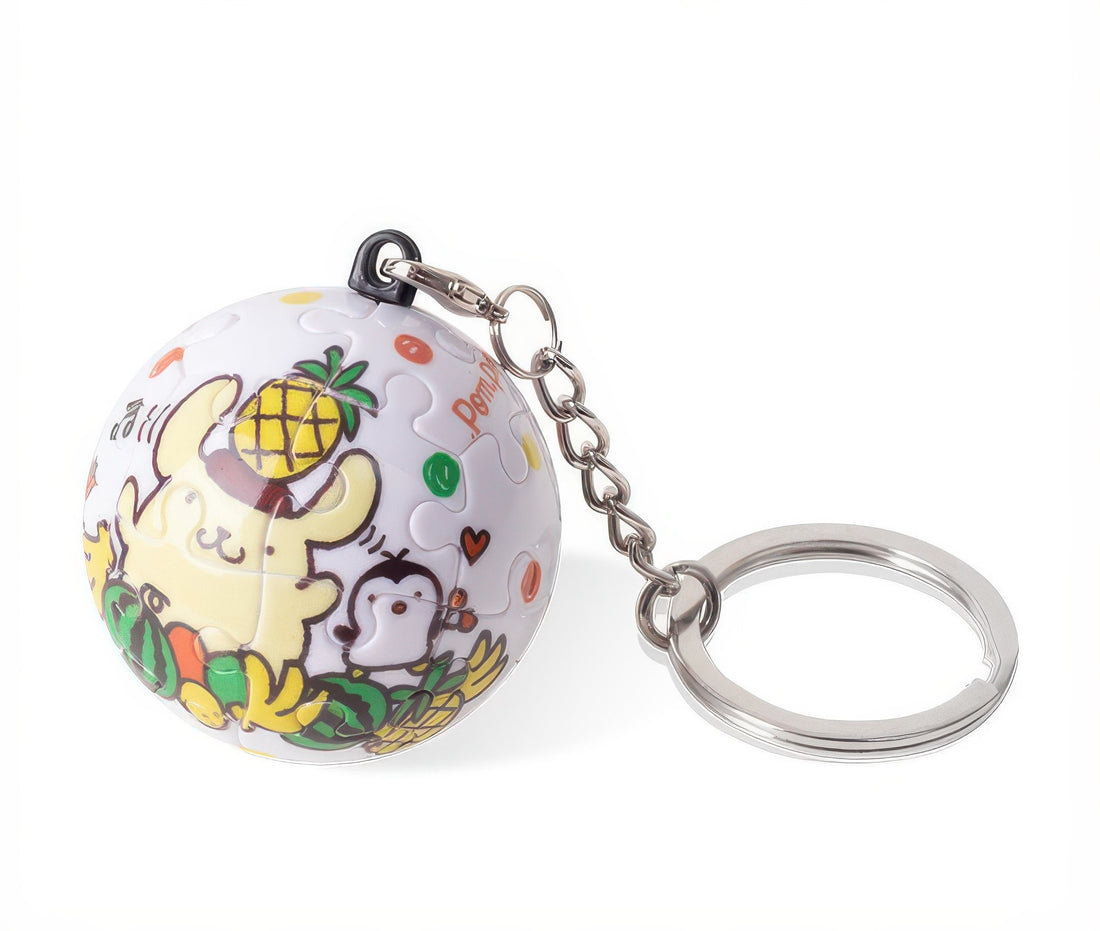 pintoo-a3608-pompompurin-colourful-tropical-fruit-24-pieces-plastic-keychain-puzzle