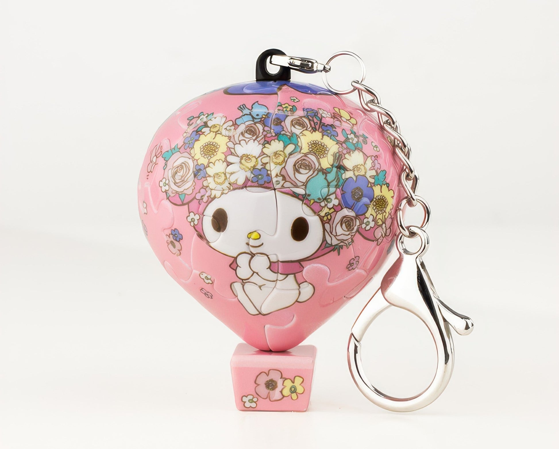 pintoo-ab1024-my-melody-flower-fairy-28-pieces-plastic-keychain-puzzle