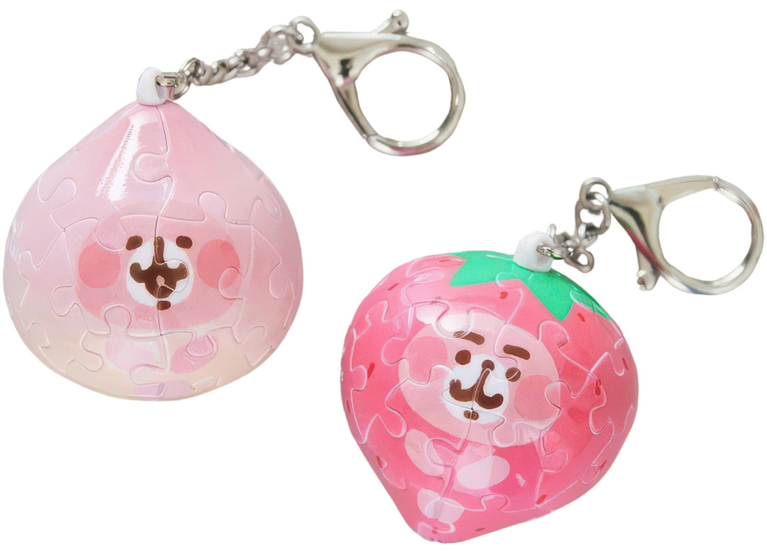 pintoo-ad1002-kanahei's-small-animals---fruit-gift-box---strawberries-and-peaches-28-multipack-2-keychain-puzzle