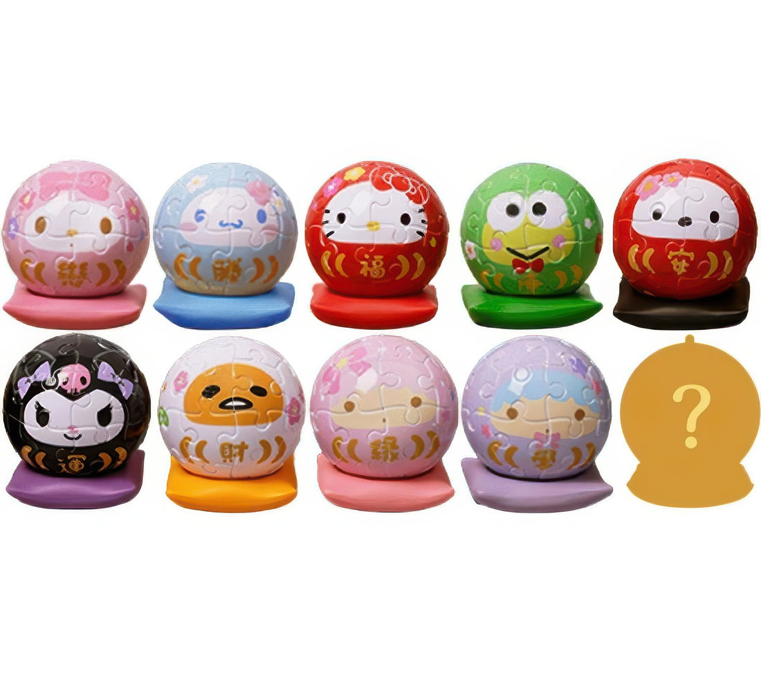 pintoo-ae1001-hello-kitty-sanrio-lucky-daruma-216-blind-box-plastic-3d-puzzle