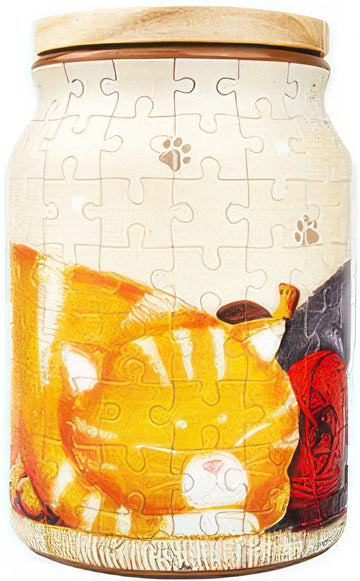 pintoo-ba1002-napping-cat-128-pieces-jar-puzzle