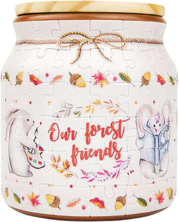 pintoo-bb1002-forest-friends---rabbit-and-squirrel-96-pieces-jar-puzzle