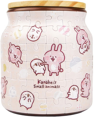 pintoo-bb1003-kanahei's-small-animals---happy-candy-jar-96-pieces-jar-puzzle