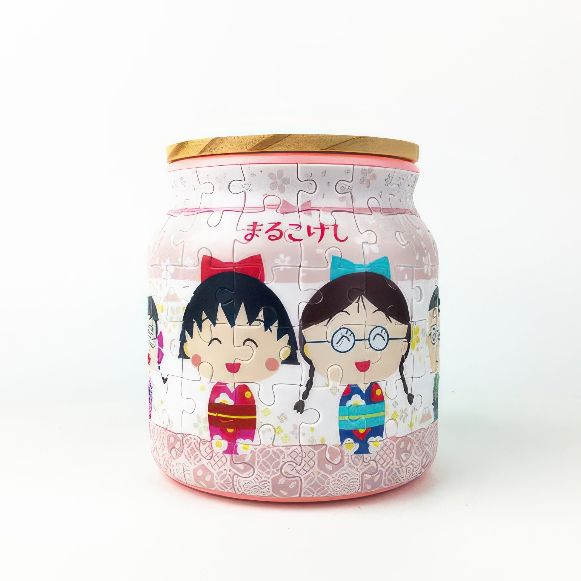 pintoo-bb1010-chibi-maruko-chan-maruko-and-friends-96-pieces-plastic-jar-puzzle