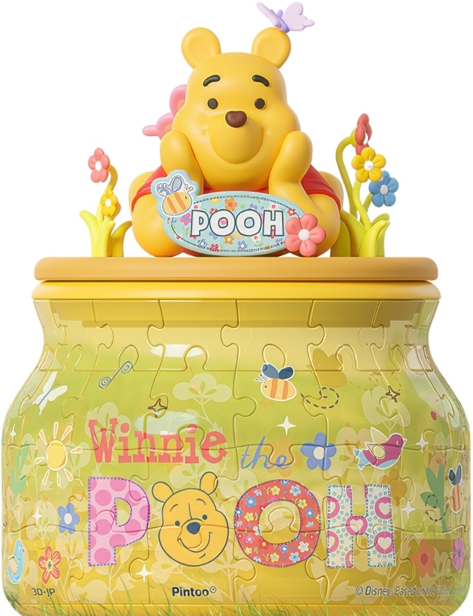 pintoo-bc1017-pooh's-honey-pot-64-pieces-jar-puzzle