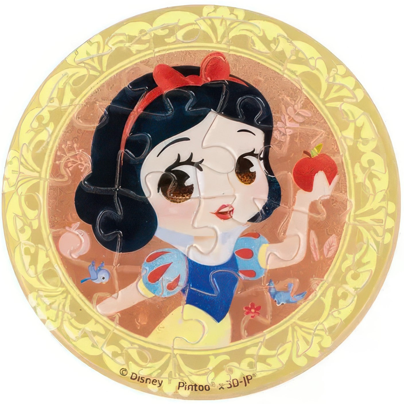 pintoo-bd1011-disney-princess---snow-white-16-pieces-pin-badge-puzzle