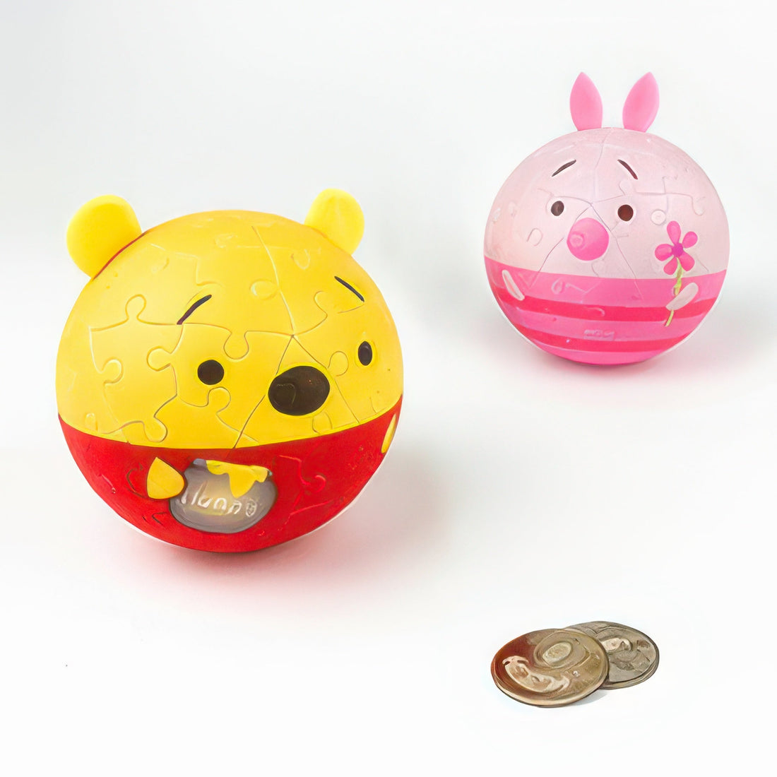 pintoo-c1061-winnie-the-pooh-pooh-piglet-120-multipack-plastic-coin-ball-puzzle