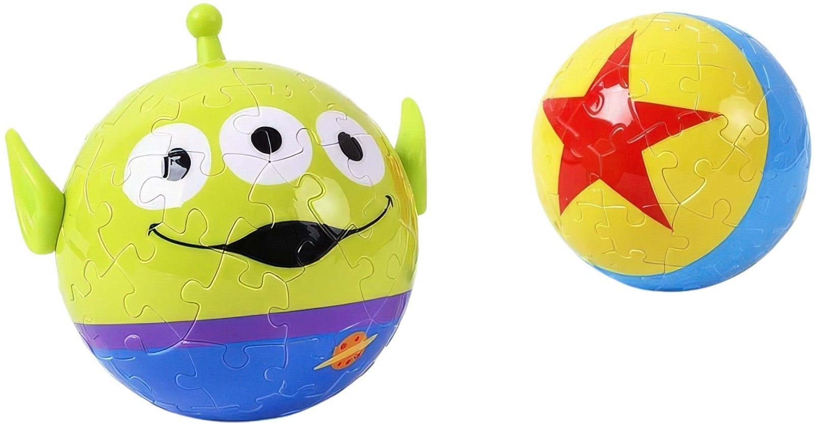 pintoo-c1082-pixar-series---alien-and-luxo-ball-60-multipack-2-coin-ball-puzzle
