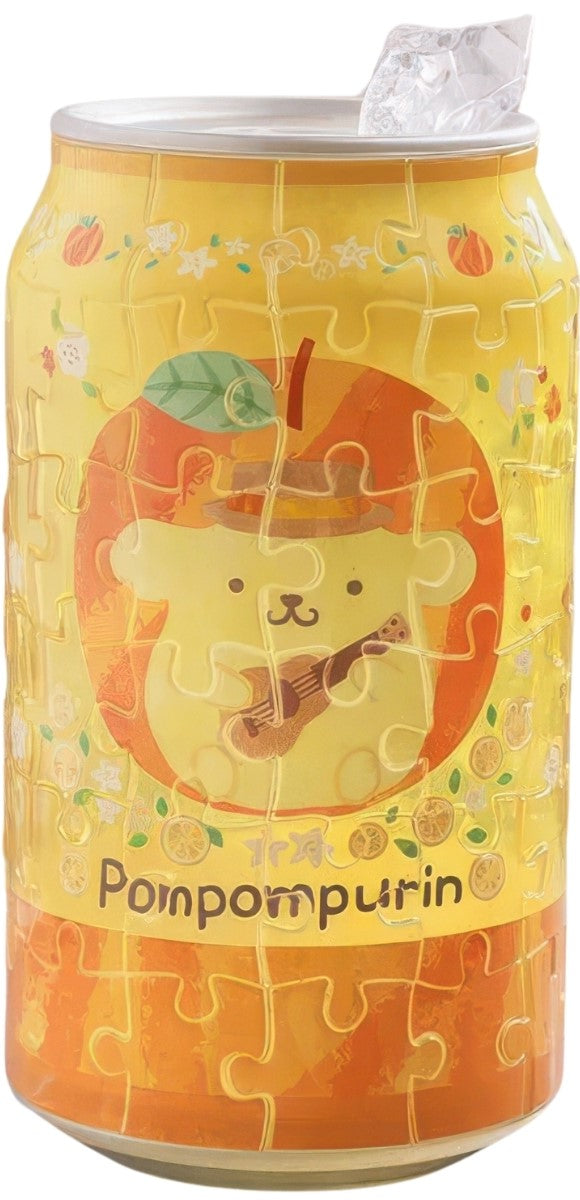 pintoo-cn1008-pompompurin---colorful-fruit-juice---orange-pompompurin-72-pieces-3d-puzzle