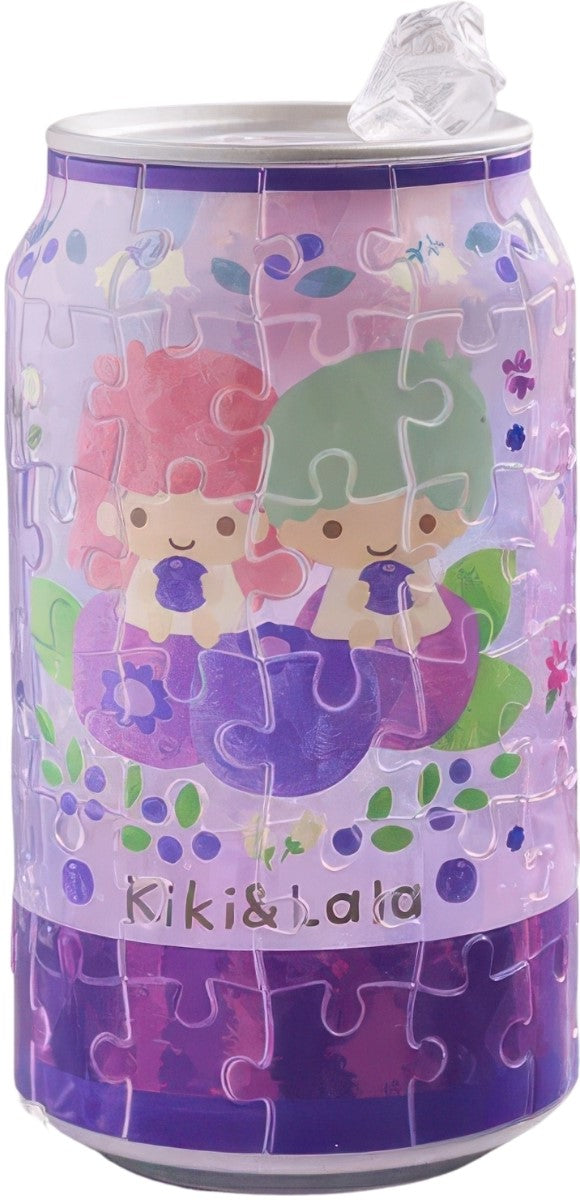 pintoo-cn1009-little-twin-stars---colorful-fruit-juice---blueberry-kiki-&-lala-72-pieces-3d-puzzle