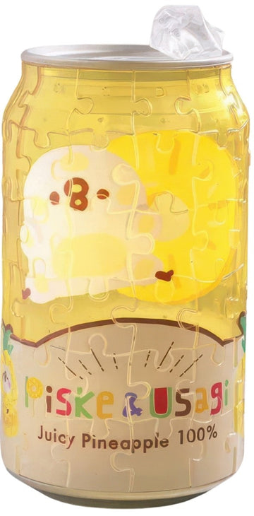 pintoo-cn1011-kanahei's-small-animals---cool-summer---pineapple-juice-72-pieces-3d-puzzle