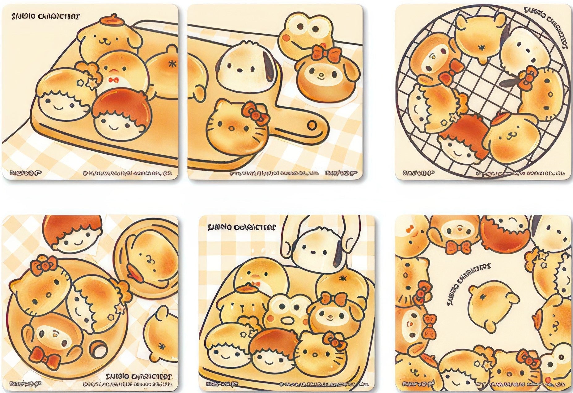 pintoo-d1188-sanrio---freshly-baked-bread-16-multipack-6-magnet-puzzle