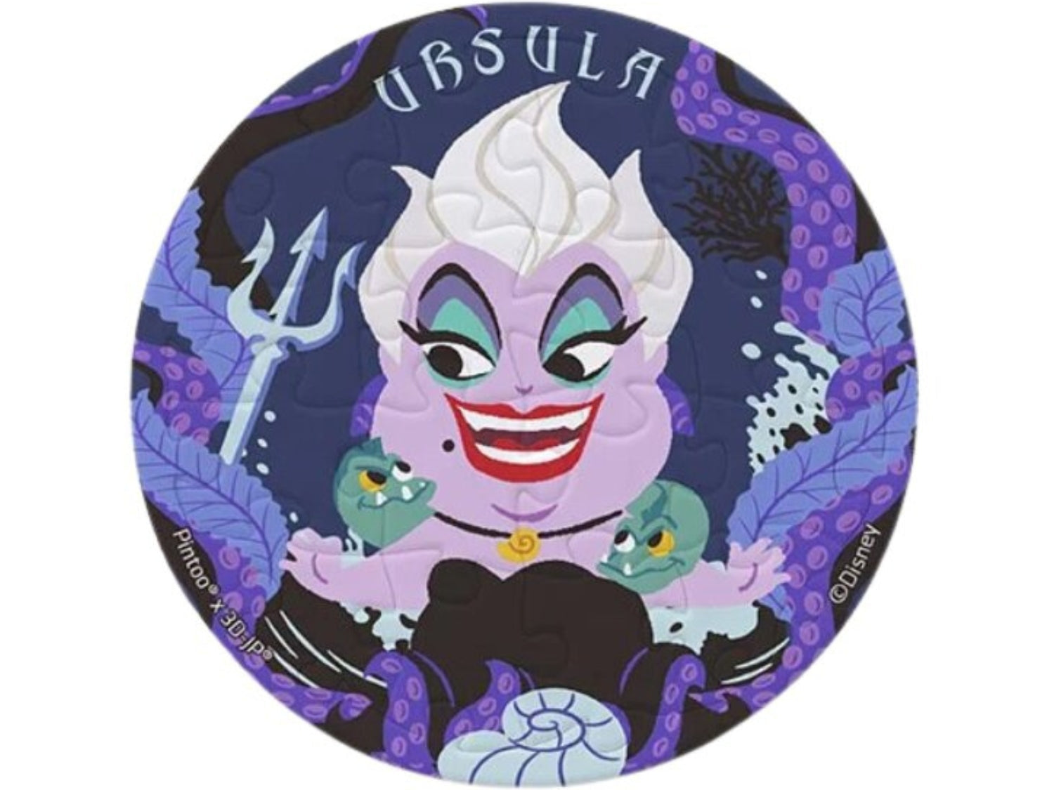 Pintoo • Villains • Ursula　16 PCS　Plastic　Jigsaw Puzzle