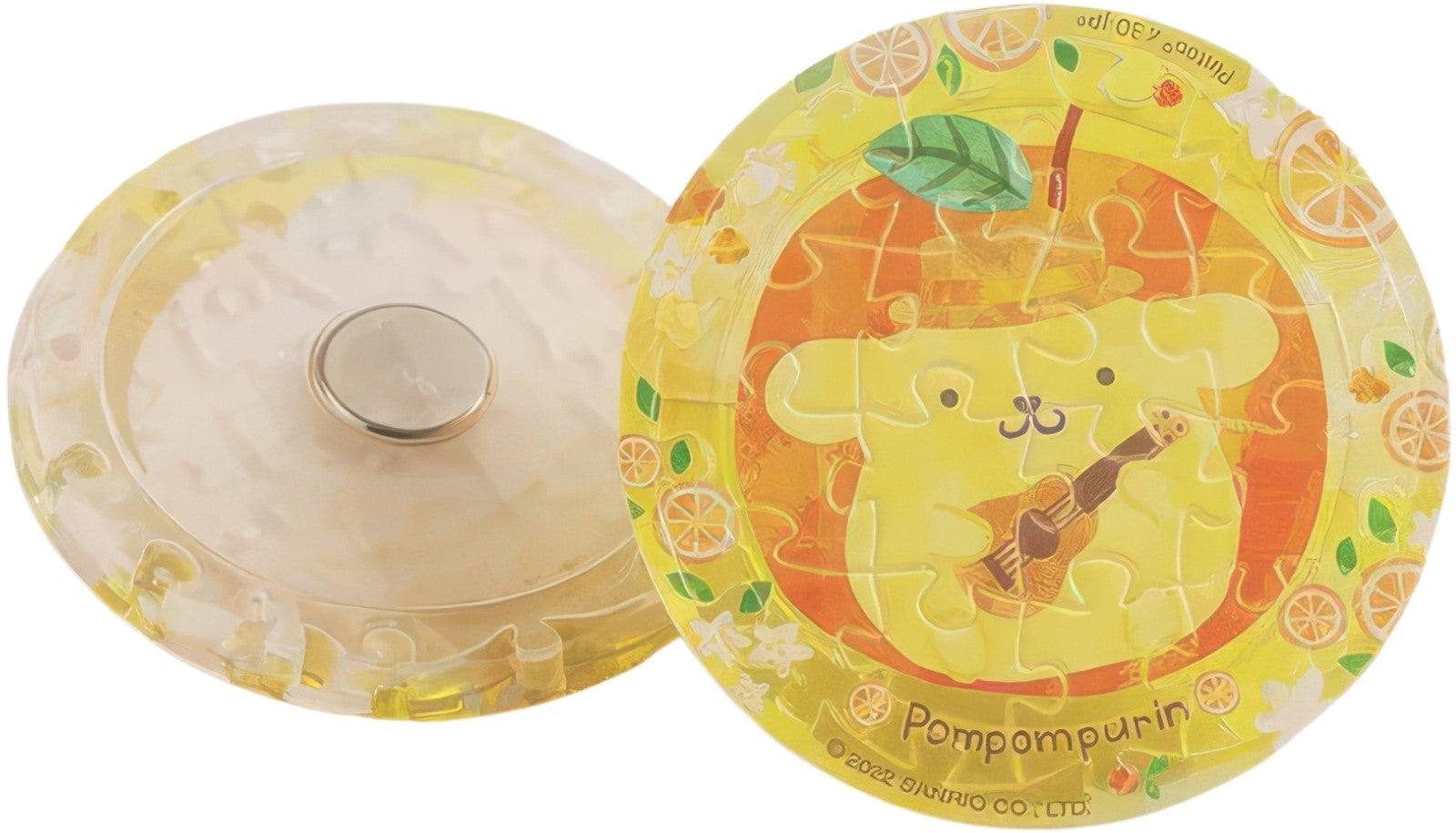 pintoo-d1370-pompompurin---colorful-fruit-juice---orange-pompompurin-16-pieces-magnet-puzzle