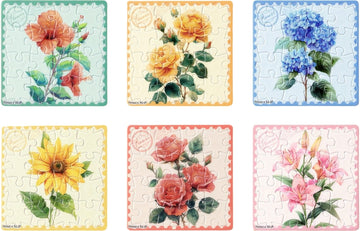 pintoo-d1503-floral-stamp-album-16-multipack-6-magnet-puzzle