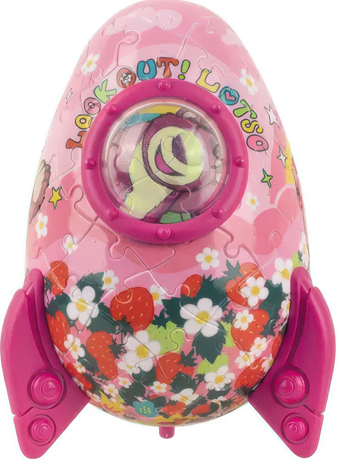 pintoo-er1008-toy-story-series---flower-strawberry-planet-80-pieces-3d-puzzle