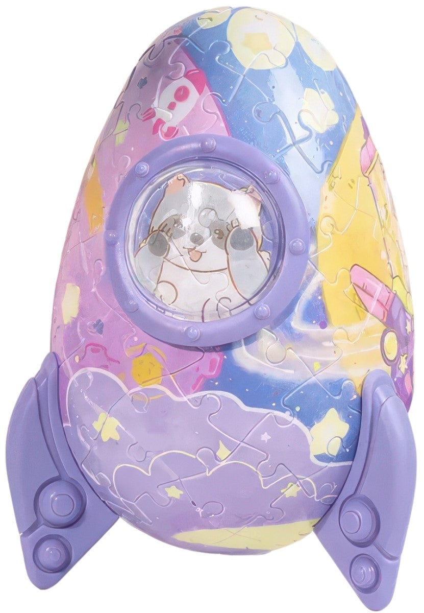 pintoo-er1009-pazzy-mood-diary---interstellar-cruise-80-pieces-3d-puzzle