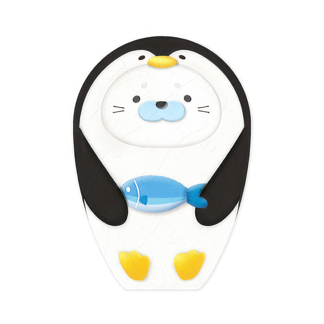 pintoo-es1002-animal-penguin-cosplay-80-pieces-plastic-pencil-sharpener-puzzle