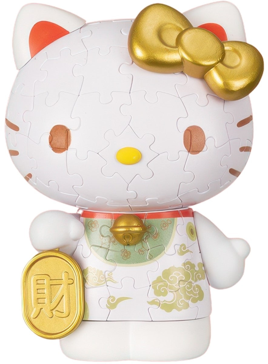 pintoo-f1032-sanrio---hello-kitty-new-year's-blessing-edition-97-pieces-3d-puzzle