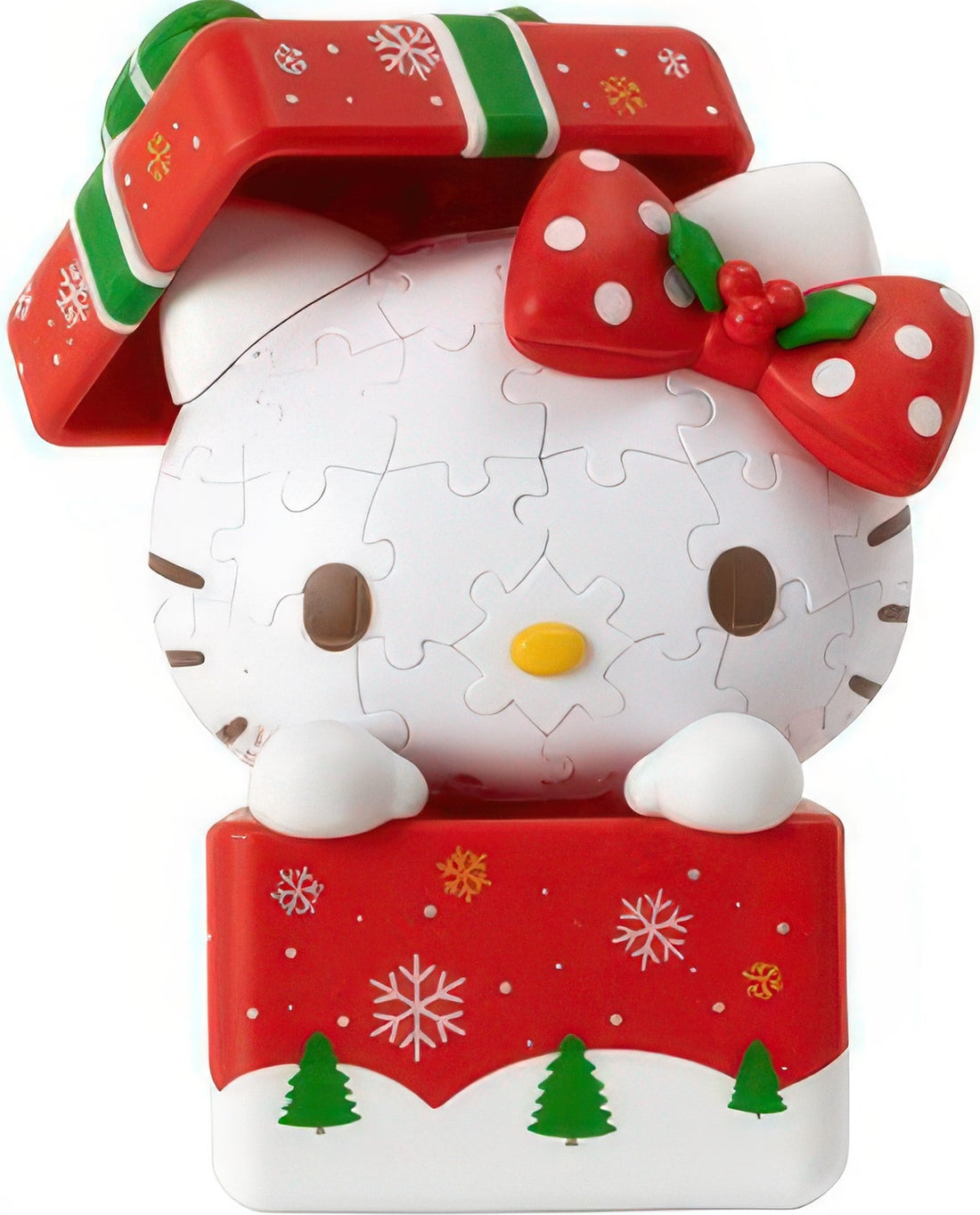 pintoo-f1049-hello-kitty---christmas-surprise-67-pieces-3d-puzzle