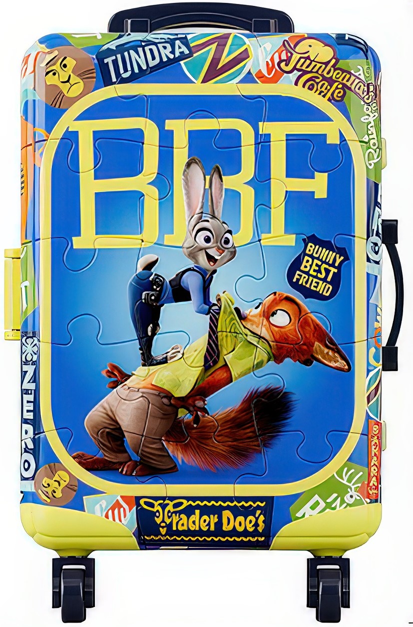 pintoo-fa1006-zootopia-suitcase-let-s-embark-on-a-journey-together-60-pieces-plastic-3d-puzzle