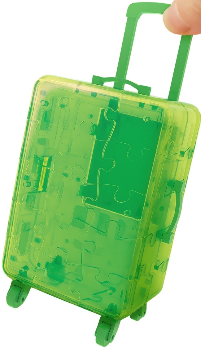 pintoo-fa1019-transparent-jelly-series---avocado-green-60-pieces-3d-puzzle