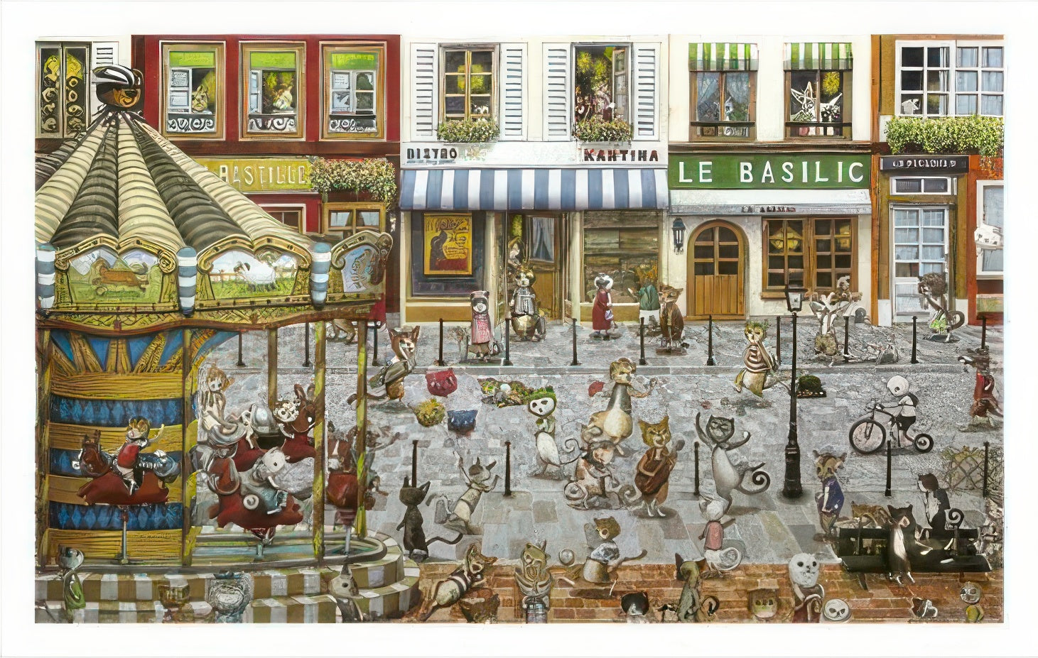 pintoo-h1022-smart---cat-paradise-1000-pieces-jigsaw-puzzle