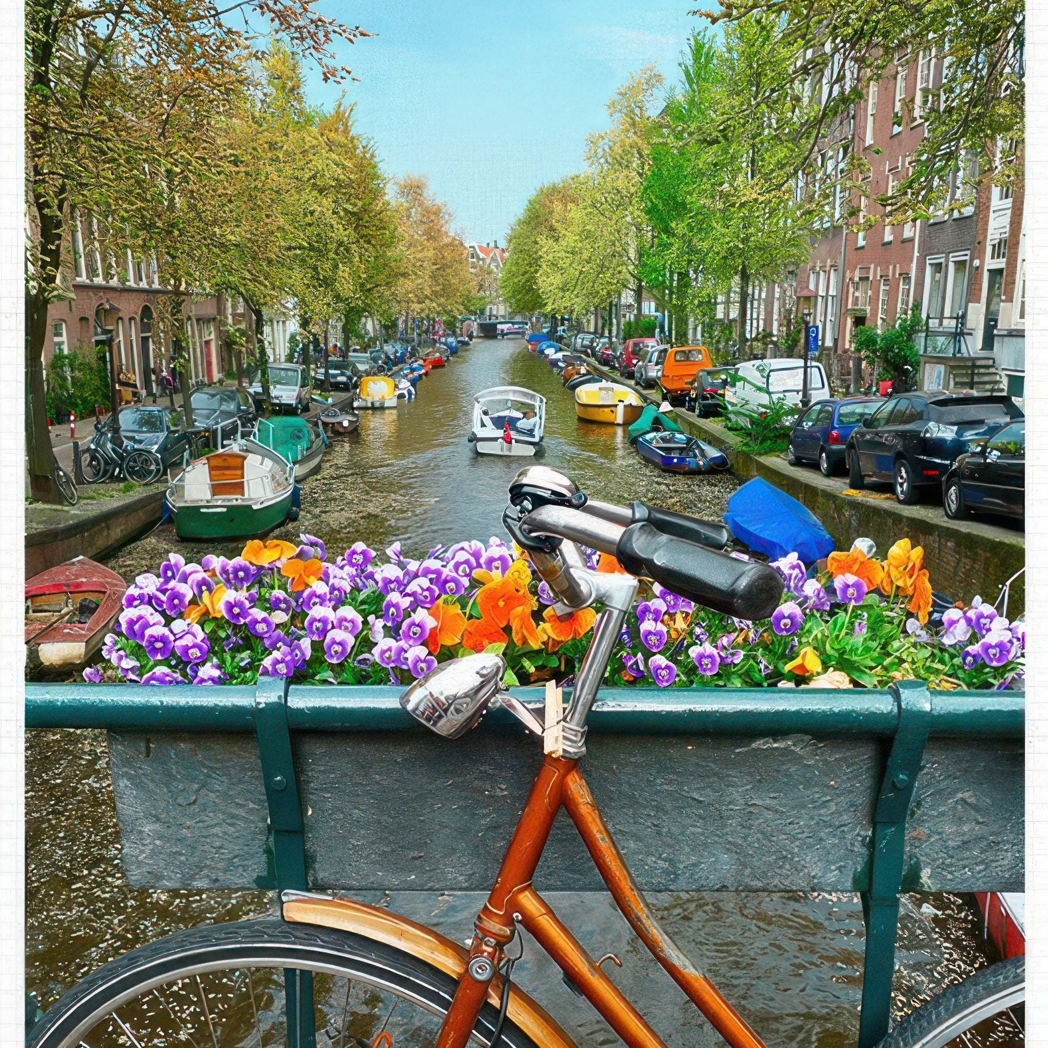 pintoo-h1438-45-amsterdam---strolling-through-flowers-4500-pieces-jigsaw-puzzle
