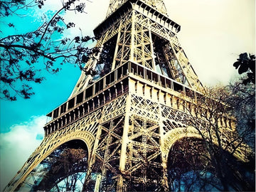 Pintoo • Scenery • Eiffel Tower　500 PCS　Plastic Jigsaw Puzzle